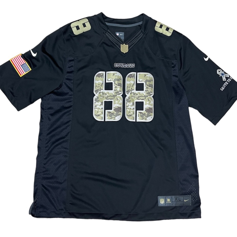 Nike On-Field NFL Dallas Cowboys Dez Bryant Salute To Service Jersey -XL